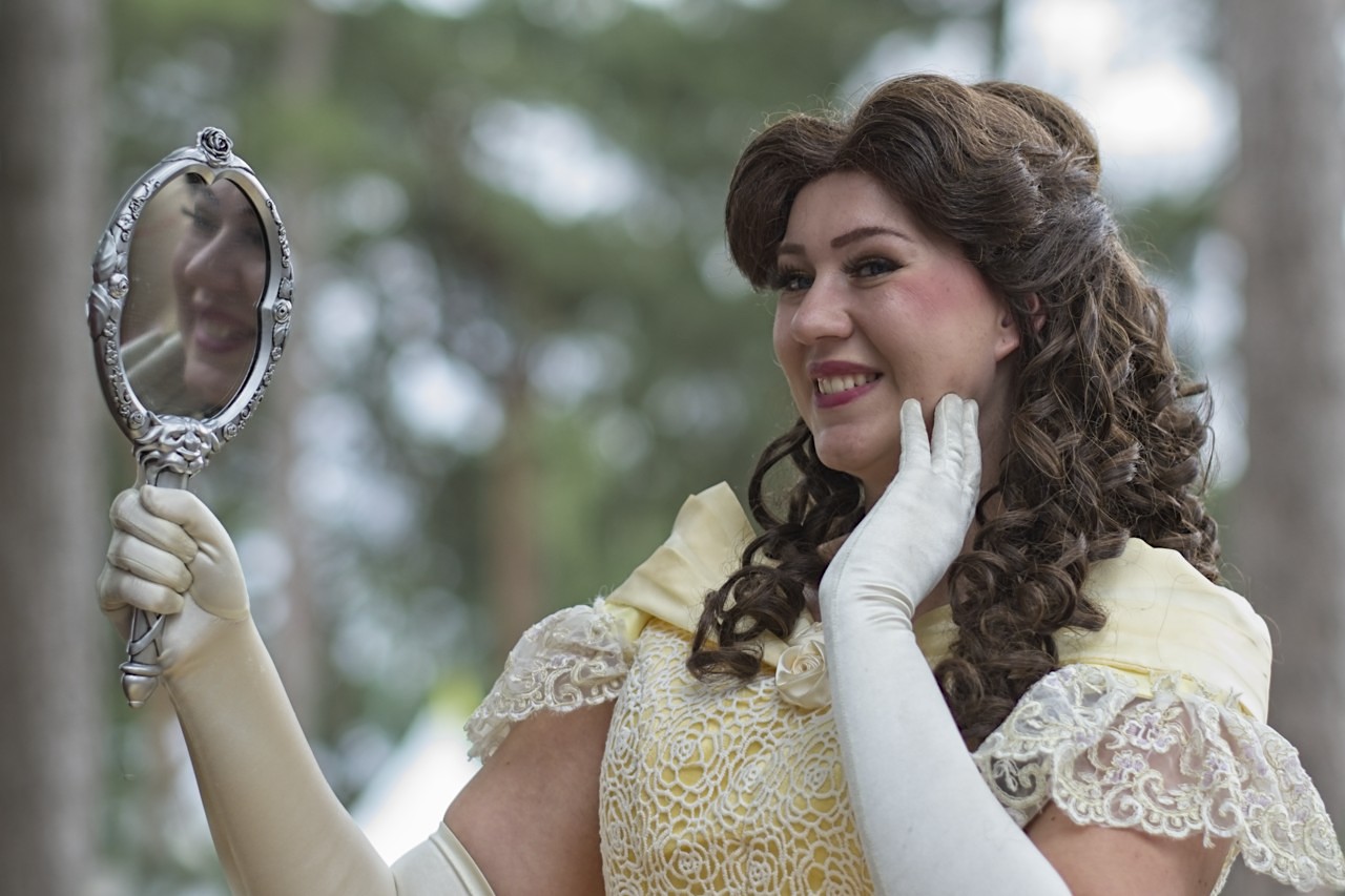 Fotofair 2021 spiegelfoto steampunk model